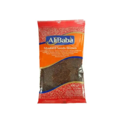 Ali Baba - Mustard Seeds (Brown) - 100g-Global Food Hub