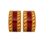 Amanat Kids Bangles Set of 24 - Maroon - Size 1.14-Global Food Hub