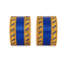 Amanat Kids Bangles Set of 24 - Royal Blue- Size 1.12-Global Food Hub