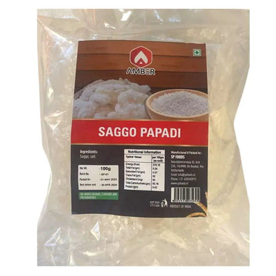 Amber Sago Papad-Global Food Hub