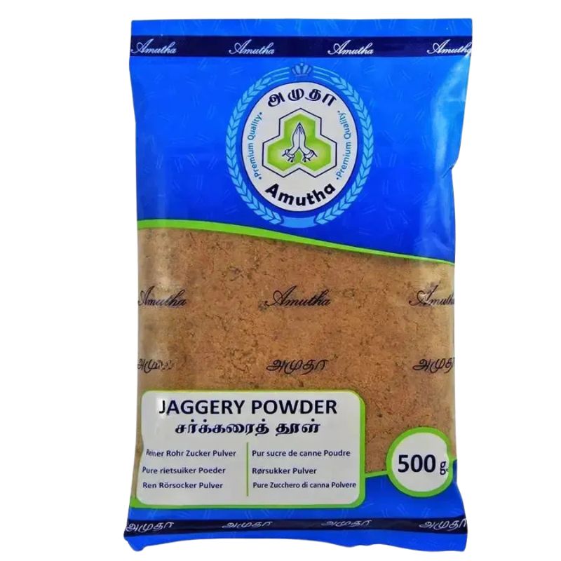 Amutha Jaggery Powder Brown - 500g-Global Food Hub