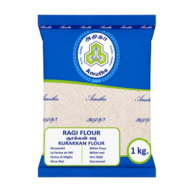 Amutha Kurakkan (Ragi) Millet Flour - 1Kg-Global Food Hub