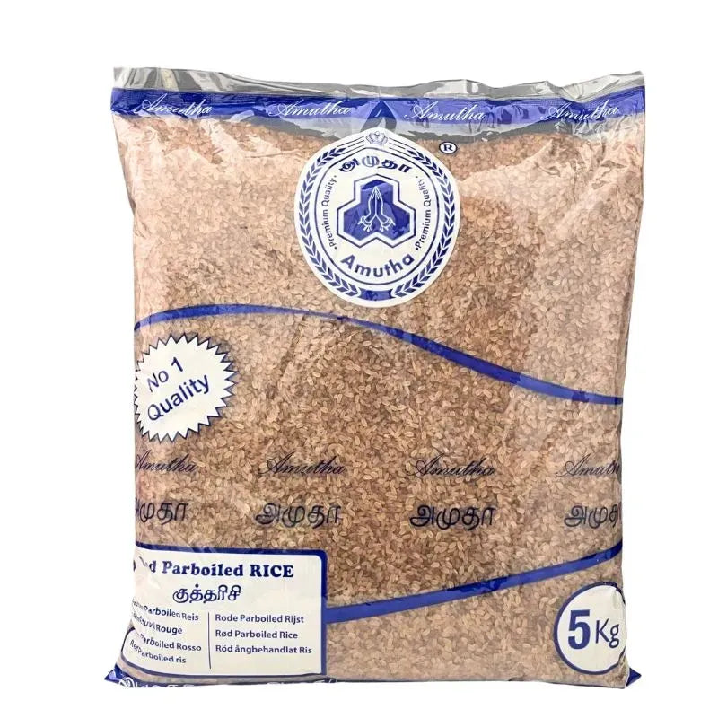 Amutha Red Raw Rice-5 kg-Global Food Hub