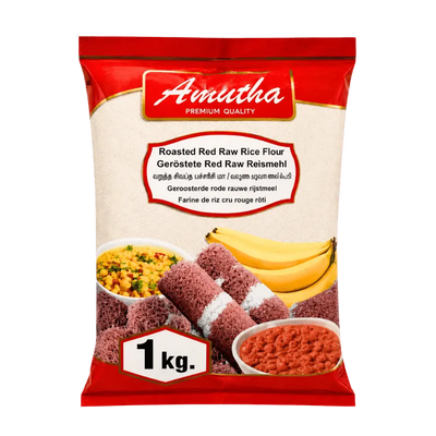Amutha Roasted Red Raw Rice Flour - 1Kg-Global Food Hub
