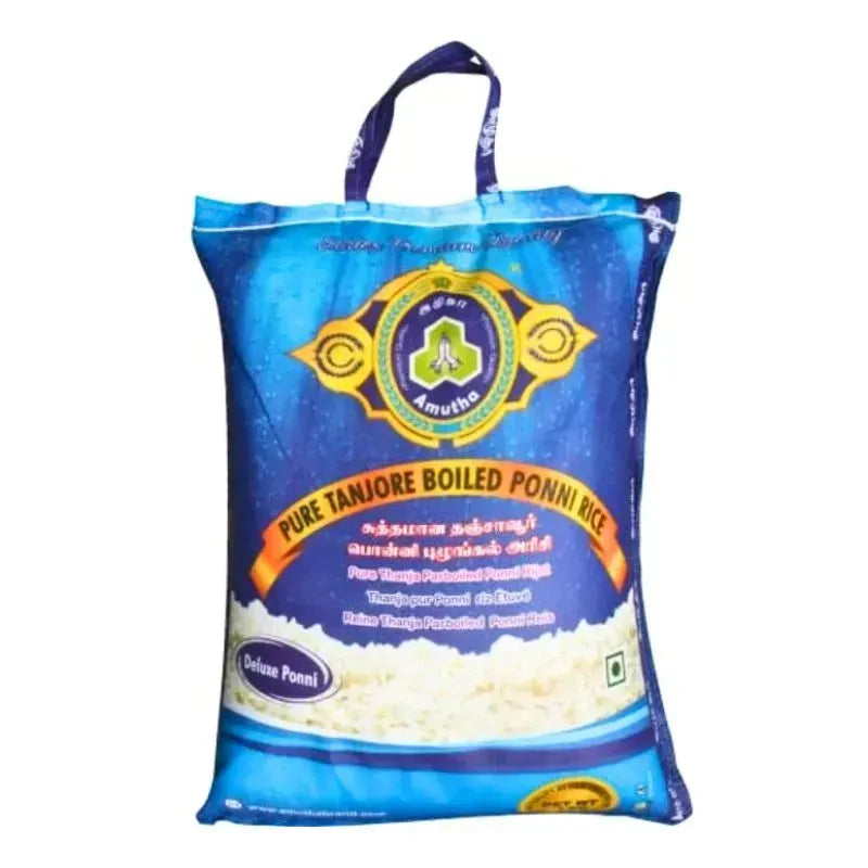 Amutha Thnajavur Ponni Rice - 5Kgs-Global Food Hub