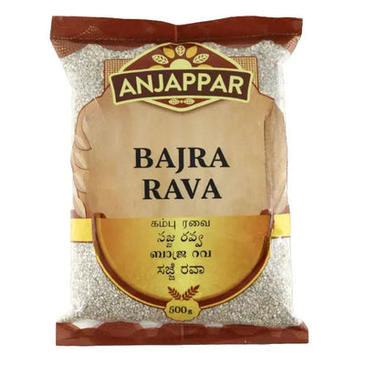 Anjappar - Bajra Rava - 500g-Global Food Hub