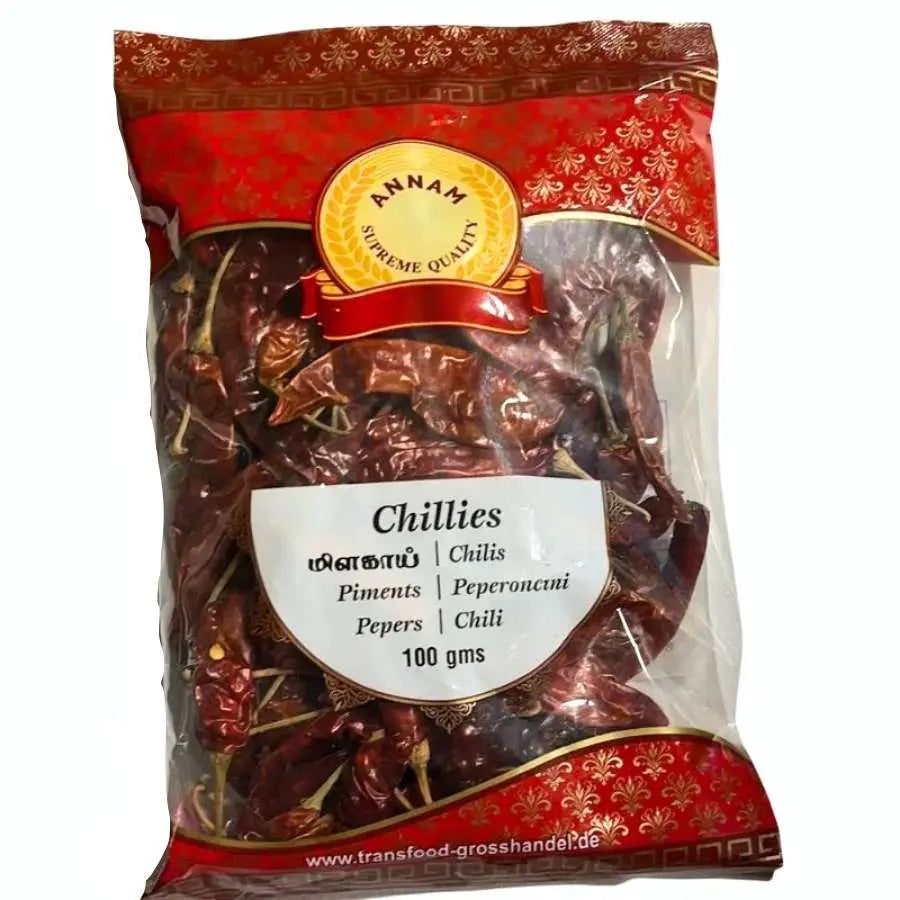 Annam Dried Red Chilli-Global Food Hub