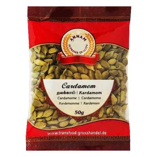 Annam Green Cardamom (Elaichi)-100 grams-Global Food Hub