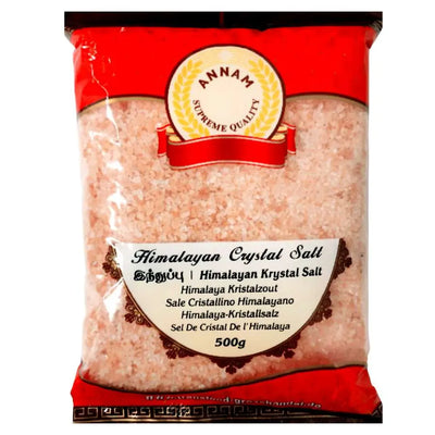 Annam Himalaya Salt Crushed 500g-Global Food Hub