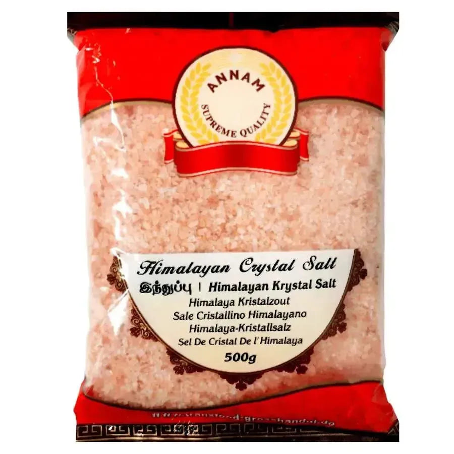 Annam Himalaya Salt Crushed 500g-Global Food Hub