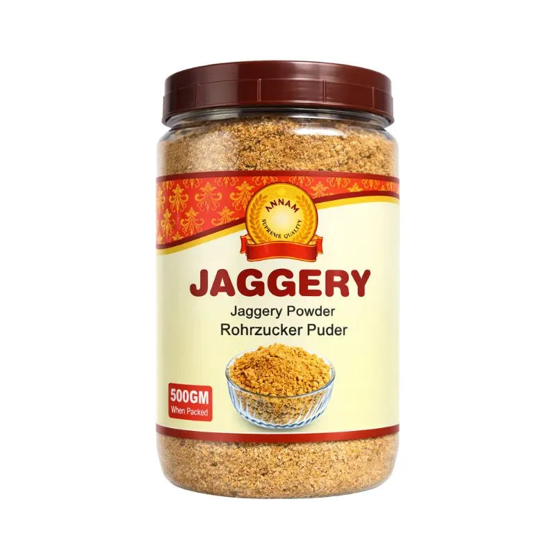 Annam Jaggery Powder White - 500g-Global Food Hub
