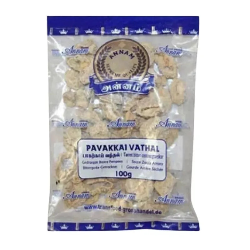 Annam Pavakkai Vathal (Getroknete Karela) - 100g-Global Food Hub