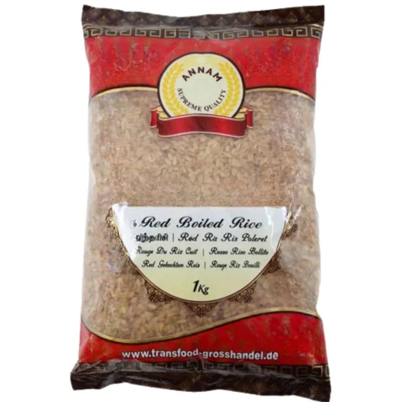 Annam Red Boiled Rice - 1Kg-Global Food Hub