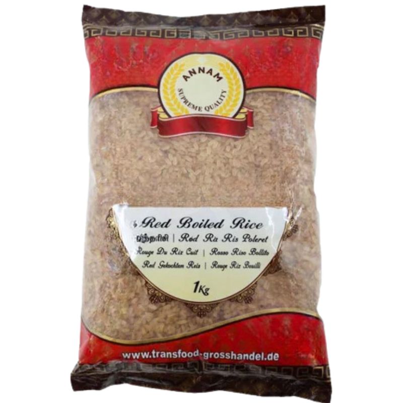 Annam Red Parboiled Rice - 1Kg-Global Food Hub