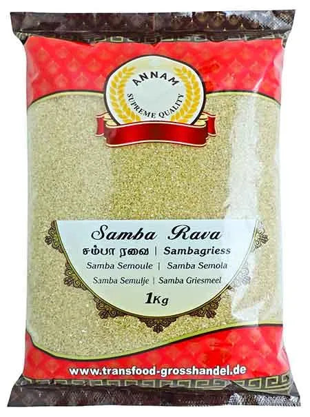 Annam Samba Rava - 1Kg-Global Food Hub