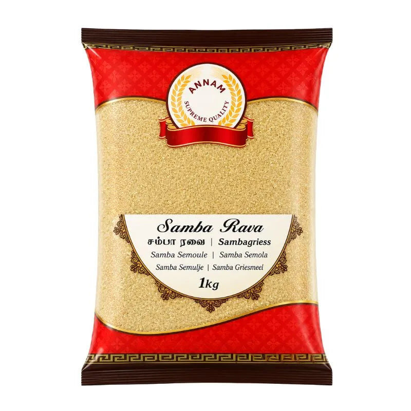 Annam Samba Rava - 1Kg-Global Food Hub