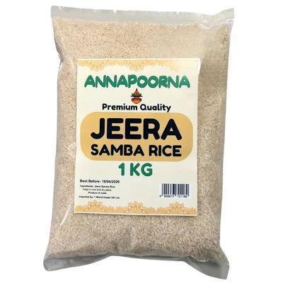 Annapoorna - Jeera Samba Rice - 1Kg-Global Food Hub