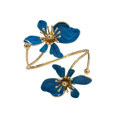 Arm Cuff Jewellery for Women (Upper Arm Bracelet) - Blue-Global Food Hub