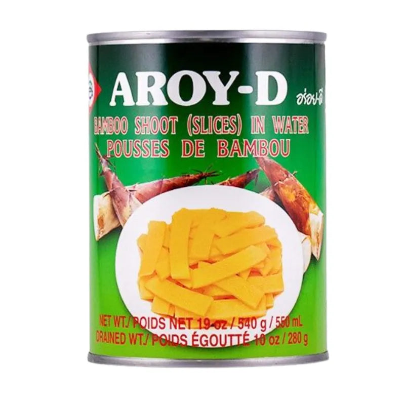 Aroy-D Bamboo Shoot (slices) in Water-Global Food Hub