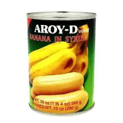 Aroy-D Banana in Syrup - 565g-Global Food Hub