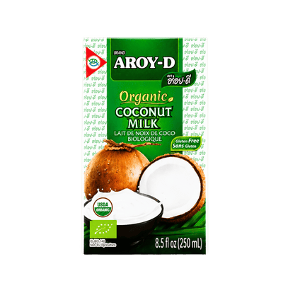Aroy-D - Organic Coconut Milk UHT 19% -250ml-Global Food Hub