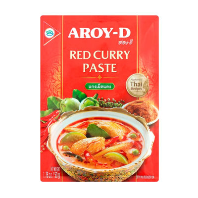 Aroy-D Red Curry Paste - 50g-Global Food Hub