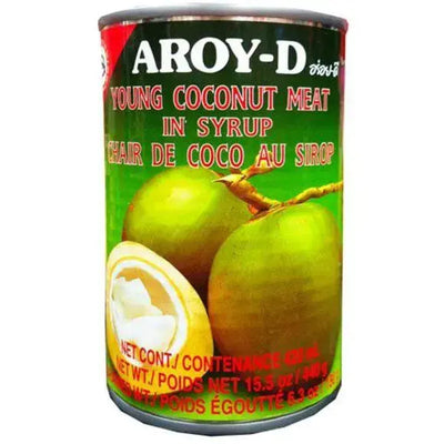 Aroy-D Young Coconut Meat in Syrup-Global Food Hub