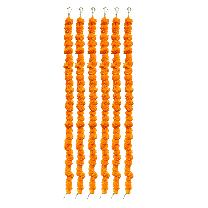 Artificial Garland 1 Pc - Dark Yellow-Global Food Hub