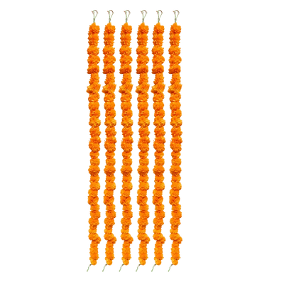 Artificial Garland 1 Pc - Dark Yellow-Global Food Hub