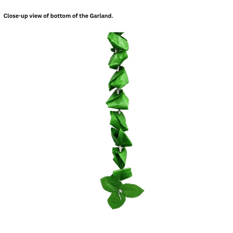 Artificial Garland 1 Pc - Green Leaf-Global Food Hub