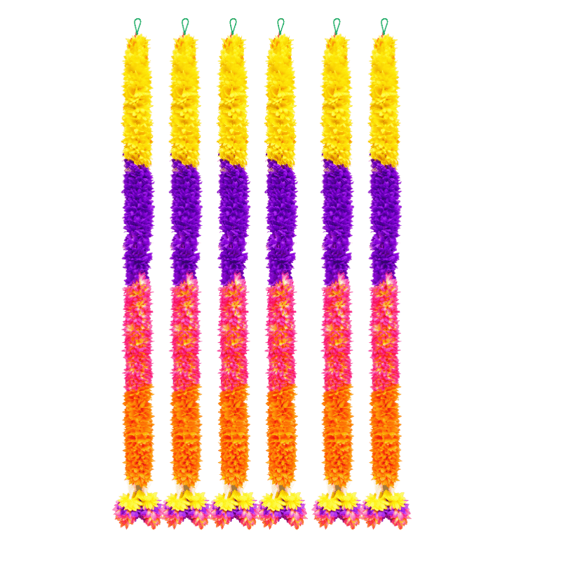 Artificial Garland 1 Pc - Multicolor-Global Food Hub