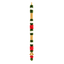 Artificial Garland 1 Pc - Multicolor with Golden Bell-Global Food Hub