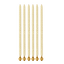 Artificial Garland 1 Pc - White with Golden Bell-Global Food Hub