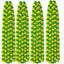 Artificial Marigold Garland 1 Pc-Yellow Green-Global Food Hub