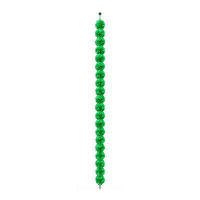 Artificial Marigold Garland 1Pc - Green-Global Food Hub