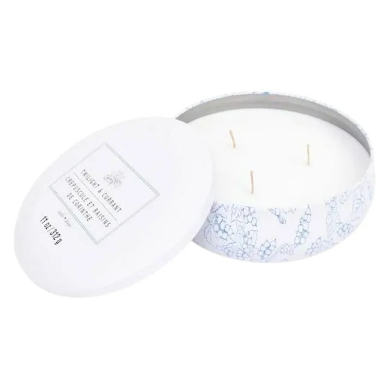 Ashland Home Fragrance 3-wick Tin Candles Twilight & Currant - 312g-Global Food Hub