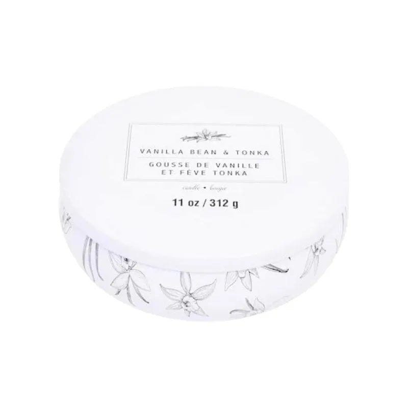 Ashland Home Fragrance 3-wick Tin Candles Vanilla Bean & Tonka - 312g-Global Food Hub