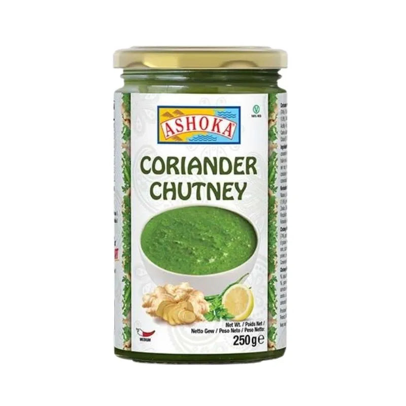 Ashoka Coriander Chutney - 250g-Global Food Hub