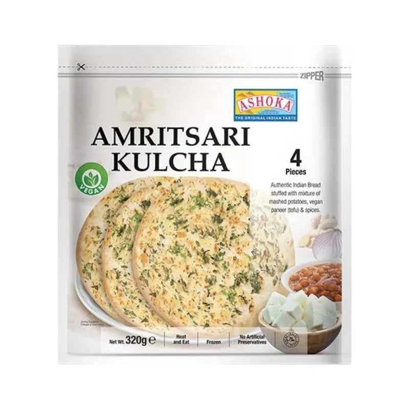 Ashoka Frozen Amritsari Kulcha - 320g/4pcs-Global Food Hub