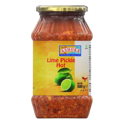 Ashoka Lime Pickle Hot-500 grams-Global Food Hub
