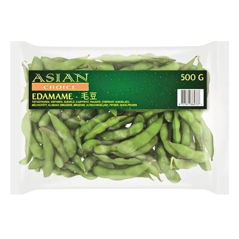 Asian Choice Frozen Soybeans Edamame - 500g-Global Food Hub