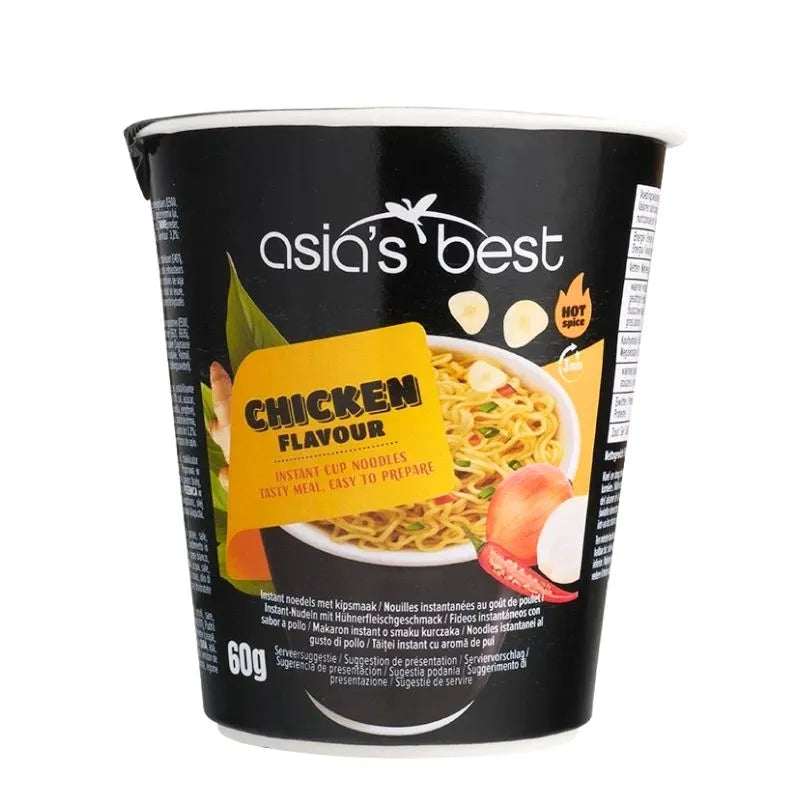 Asia's Best Instant Noodle Chicken Cup - 60g-Global Food Hub