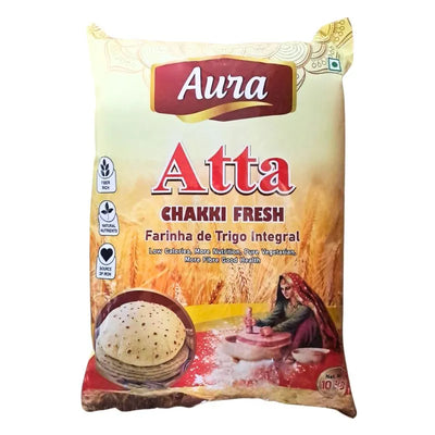 Aura Chakki Fresh Atta/ Flour- 10kg-Global Food Hub