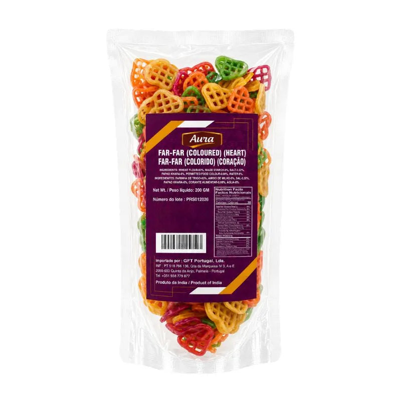 Aura Far-Far (Coloured) Heart- 200g-Global Food Hub