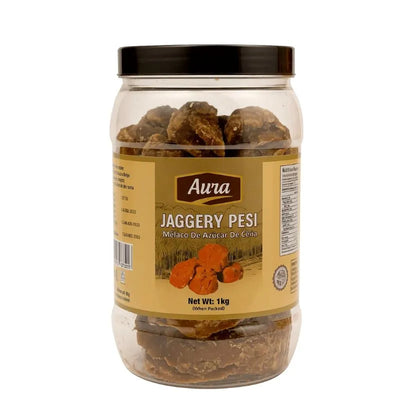 Aura Jaggery Pesi - 1kg-Global Food Hub