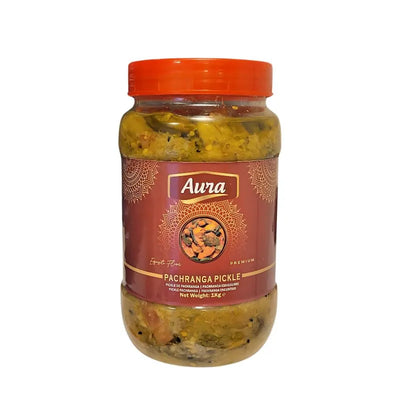 Aura Pachranga Pickle - 1kg-Global Food Hub