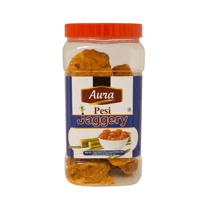 Aura Pesi Light Brown Jaggery - 1kg-Global Food Hub