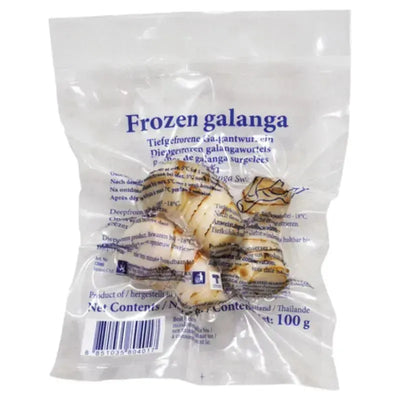 BDMP Frozen Galangal Root Whole - 100g-Global Food Hub