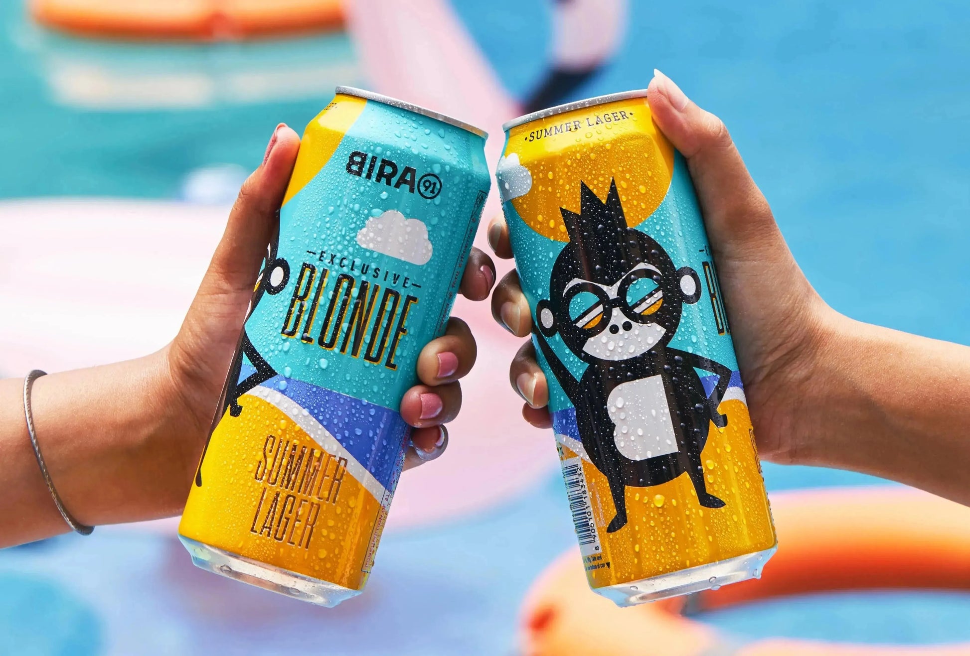 BIRA 91 Blonde Summer Beer Lager, 4,5% vol.- 330ml CAN-Can- 330ml-Global Food Hub