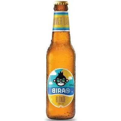 BIRA 91 Blonde Summer Beer Lager, 4,5% vol. - Bottle - 330ml-Global Food Hub